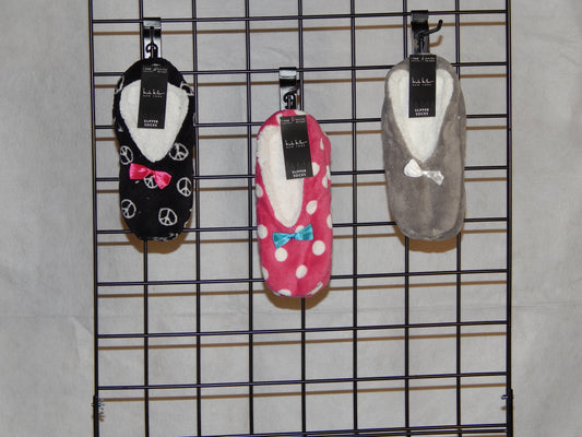 Nicole Miller Slipper/Socks w/Skid Resistant Bottom - FREE Shipping on orders of $50 or more