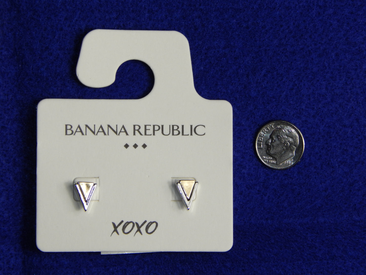 Banana Republic Triangle Stud Earrings