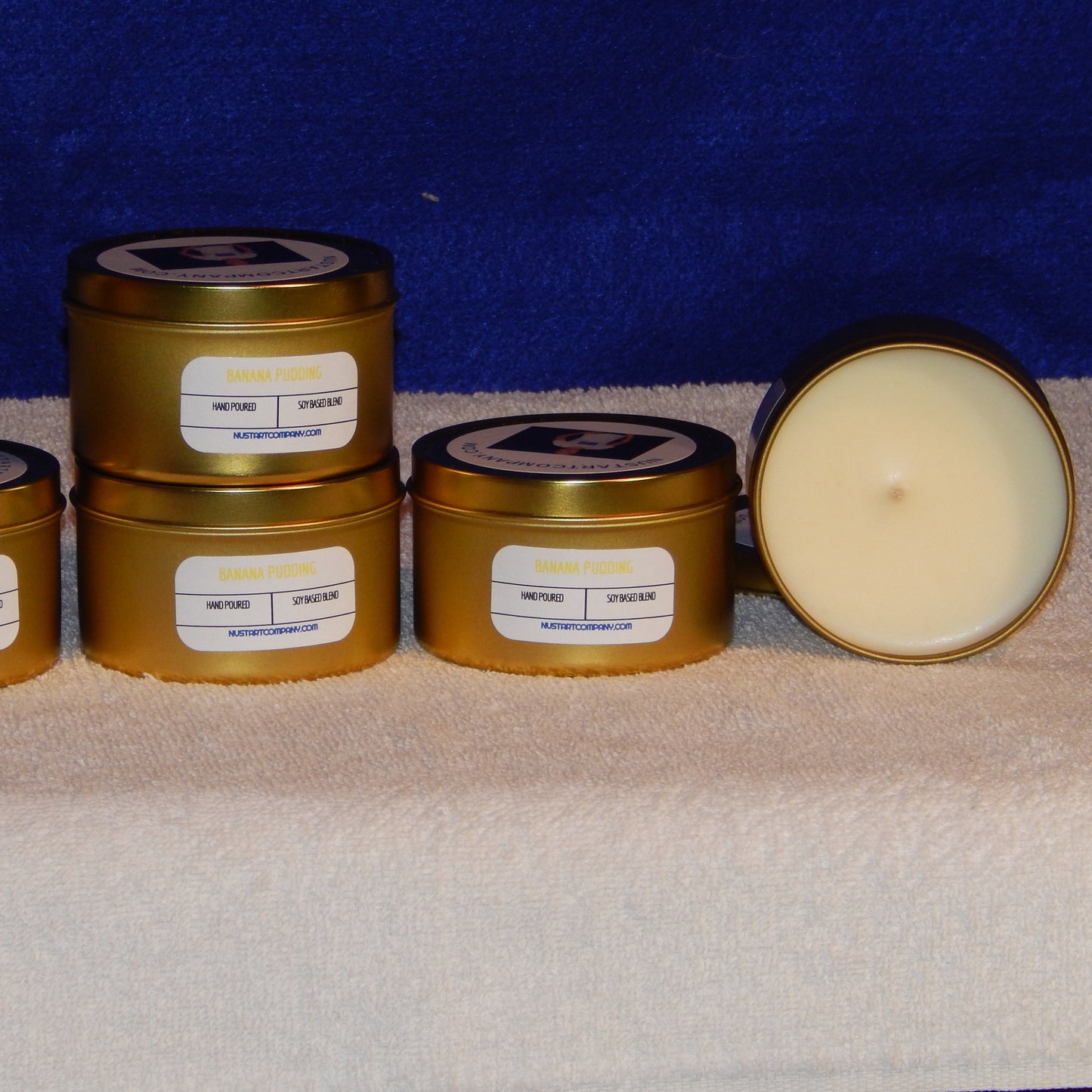 Banana Pudding 4oz Handmade Soy Candle